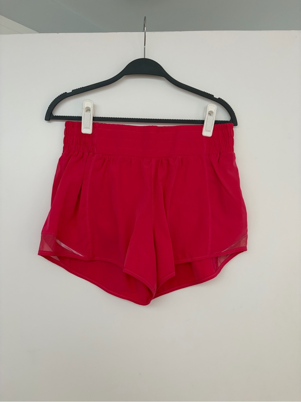 Women's Hot Pink Athletic Shorts